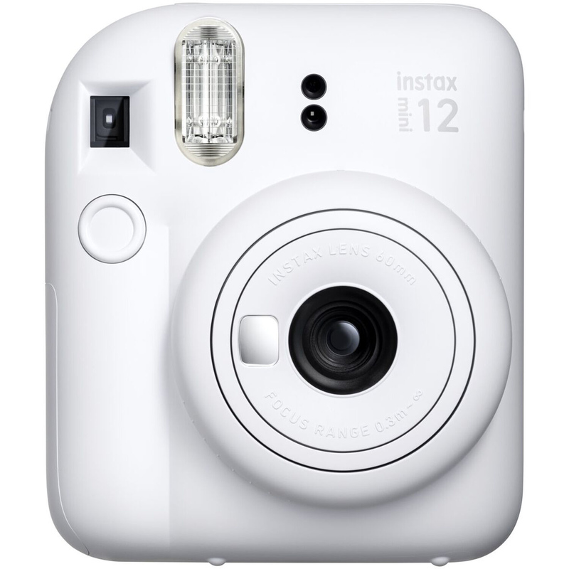 Fujifilm INSTAX Mini 12 Instant Film Camera (Clay White)  